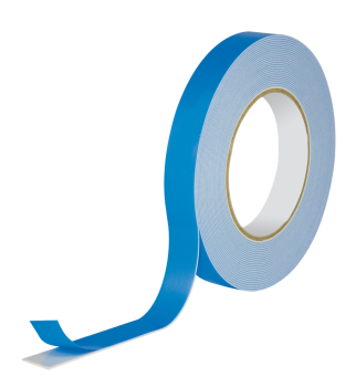 Spiegelklebeband 19 mm x 10 m, Doppelseitiges Klebeband  DE/IT/FR