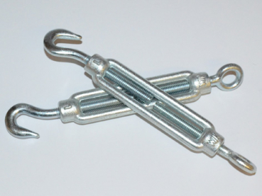 D1480: Spannschlösser m. Haken u. Oese - M8