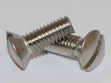 D964: Linsen-Senkshr m. Schlitz - M6*20