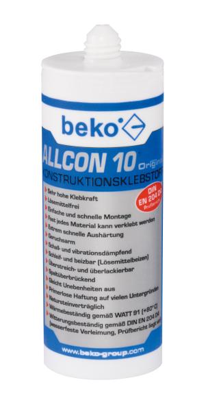 Allcon 10 Konstruktionskleber 150 ml beige