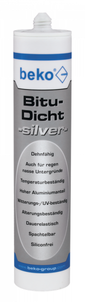 Bitu-Dicht -silver- 310 ml silbergrau