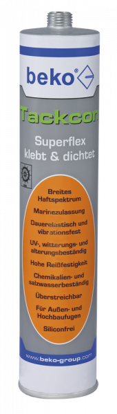 Tackcon 310 ml WEISS Superflex