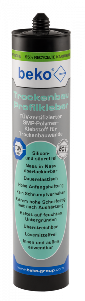 Trockenbau Profilkleber 310 ml weiß