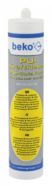 beko PU-Kraftkleber 310 ml beige DE/IT/FR