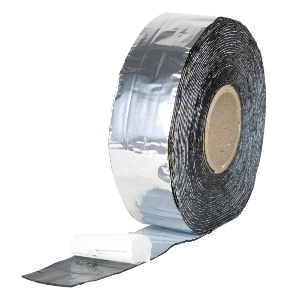 BT-Universaldichtband 75 mm breit x 10 m, ALU-BLANK  DE/IT/FR/PL/EN