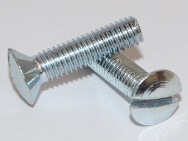 D964: Linsen-Senkshr m. Schlitz - M10*40