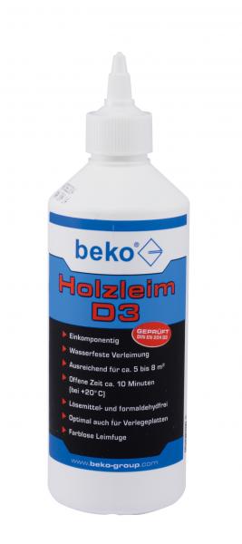 Holzleim D3 500 g weiss